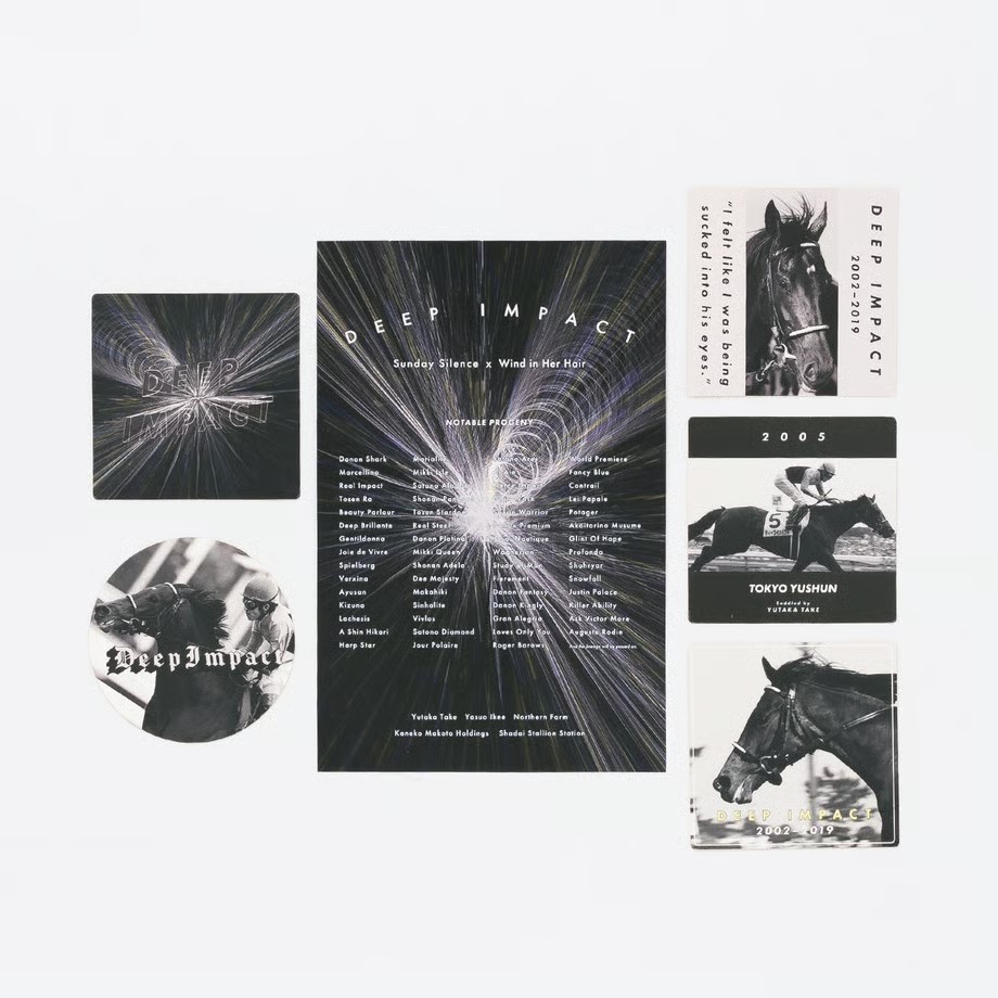 ディープインパクト ステッカーA