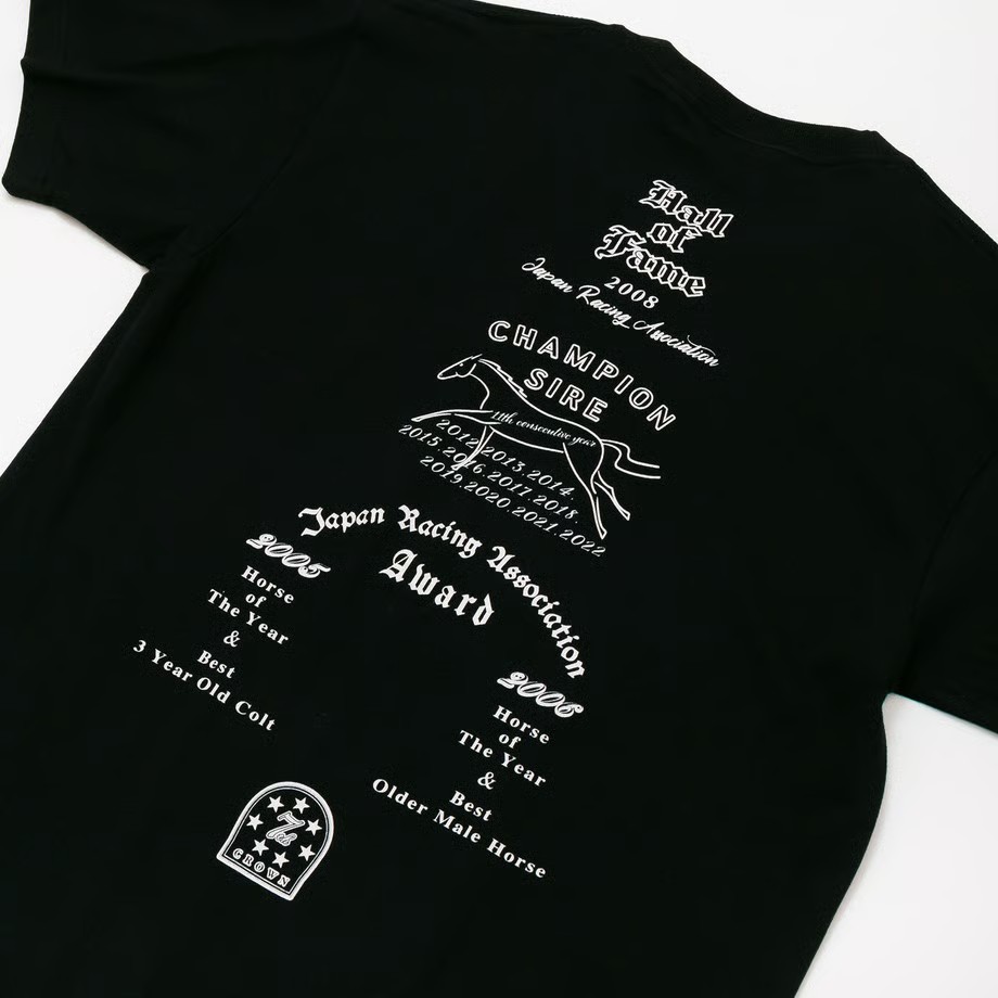 ディープインパクト TシャツA 黒 Mサイズ