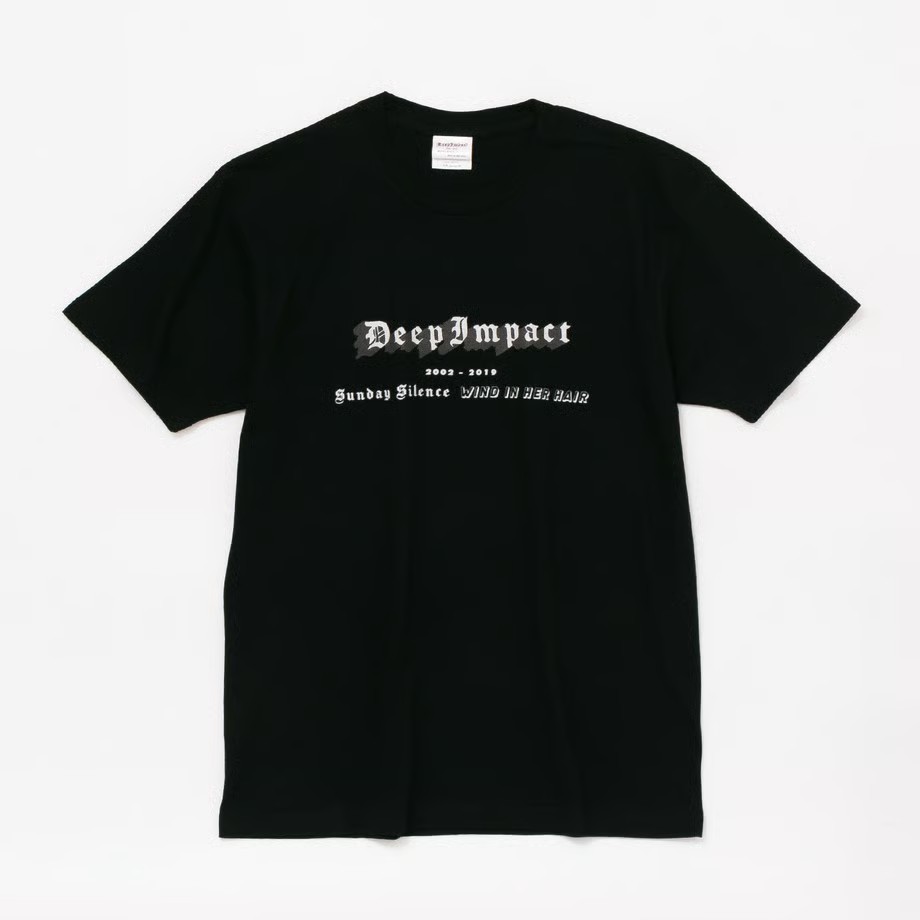 ディープインパクト TシャツA 黒 Lサイズ