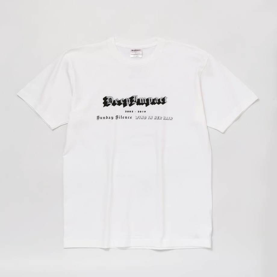 ディープインパクト TシャツA 白 Mサイズ