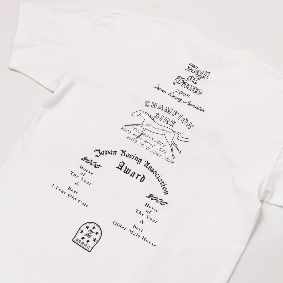 ディープインパクト TシャツA 白 Mサイズ