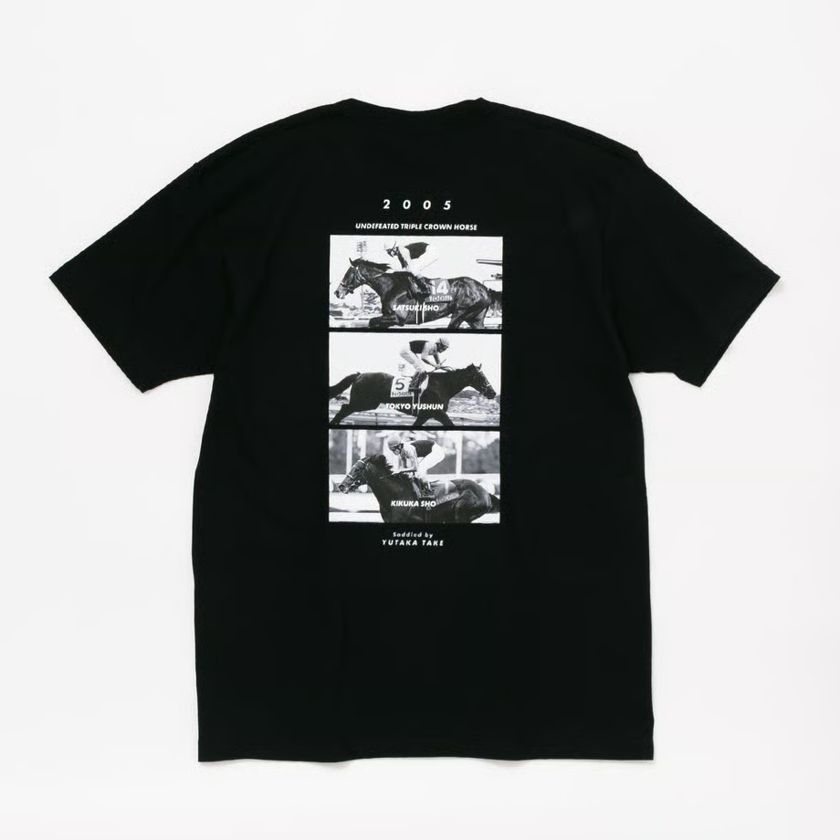 ディープインパクト TシャツB 黒 Lサイズ