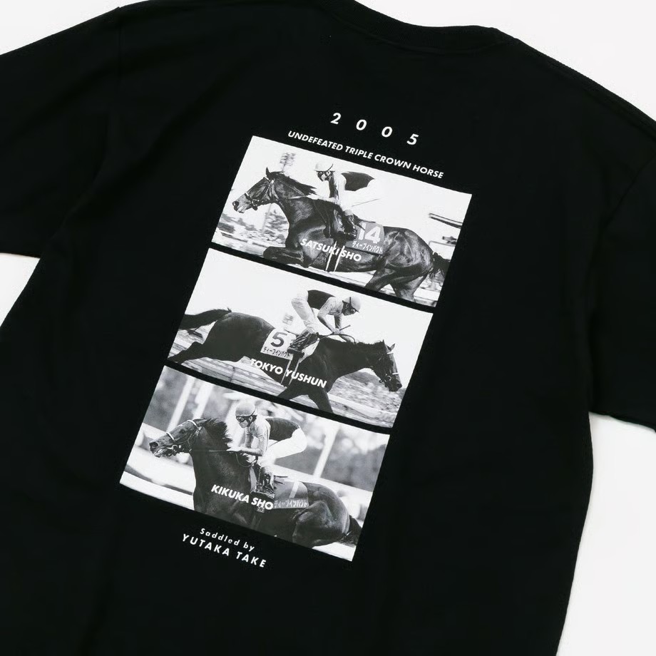 ディープインパクト TシャツB 黒 Lサイズ