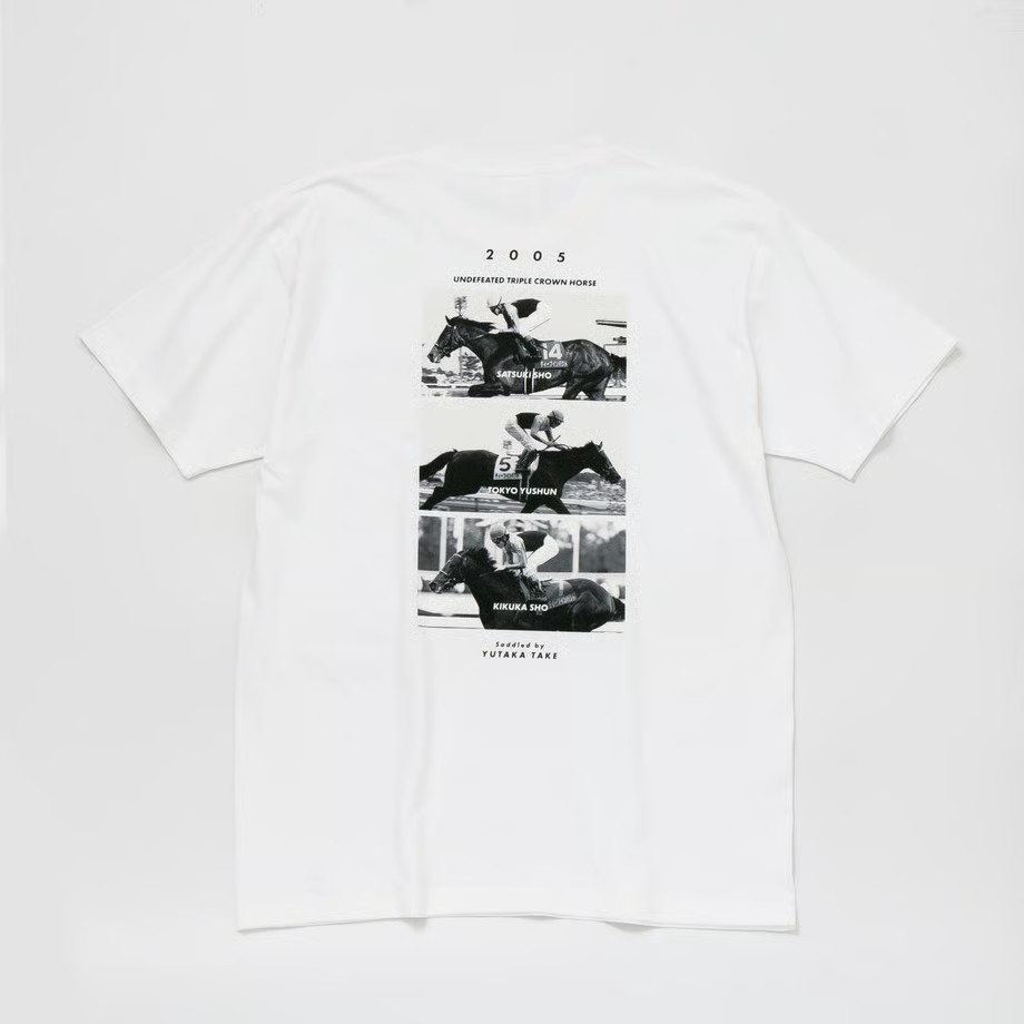 ディープインパクト TシャツB 白 Mサイズ