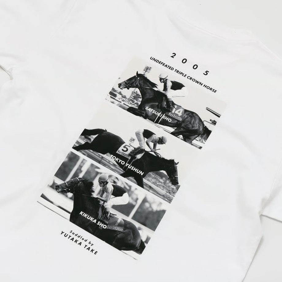 ディープインパクト TシャツB 白 Lサイズ