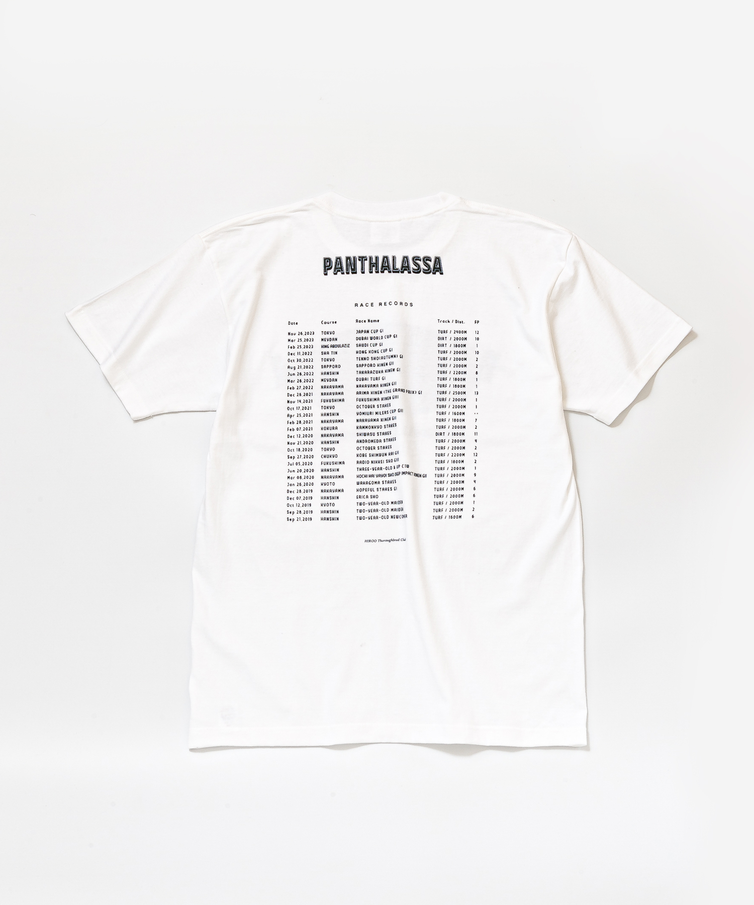 パンサラッサ TシャツB 白 Lサイズ