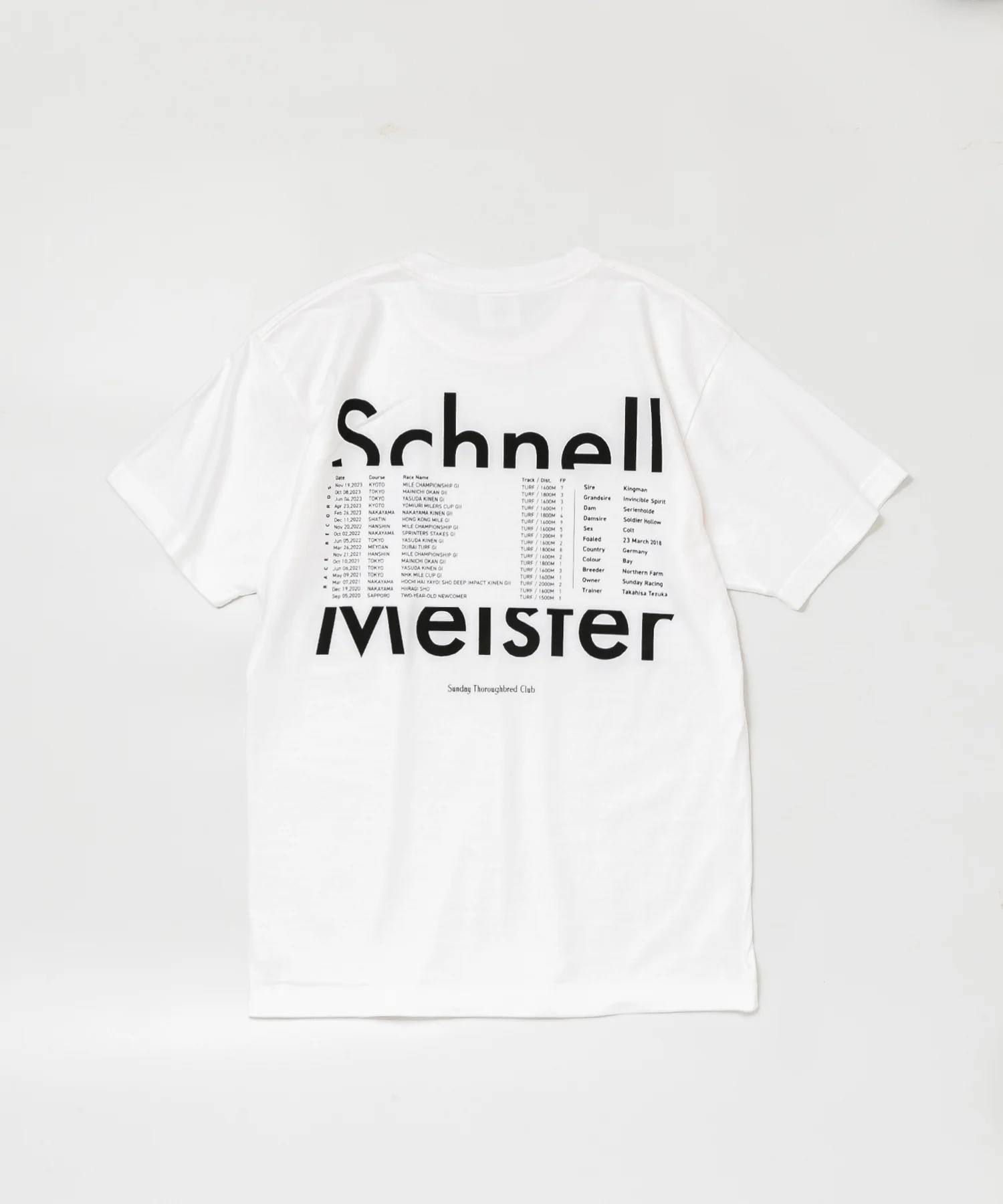 シュネルマイスター TシャツB 白 Lサイズ