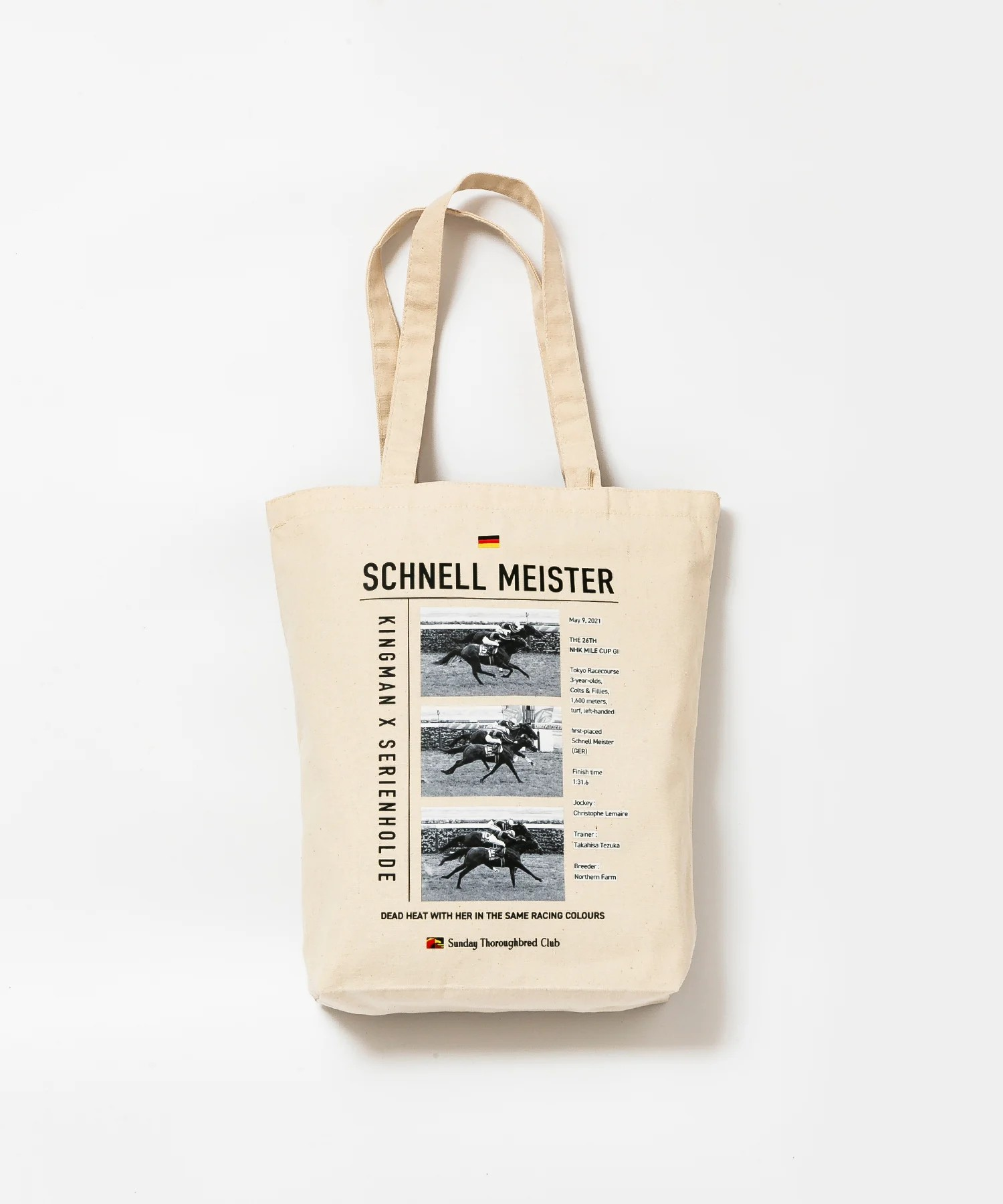 シュネルマイスター  トートバッグ 生成り