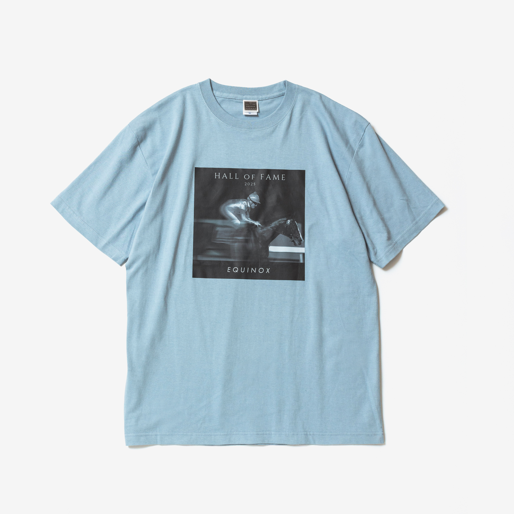 イクイノックス 顕彰馬選定記念 Tシャツ A ブルー Mサイズ