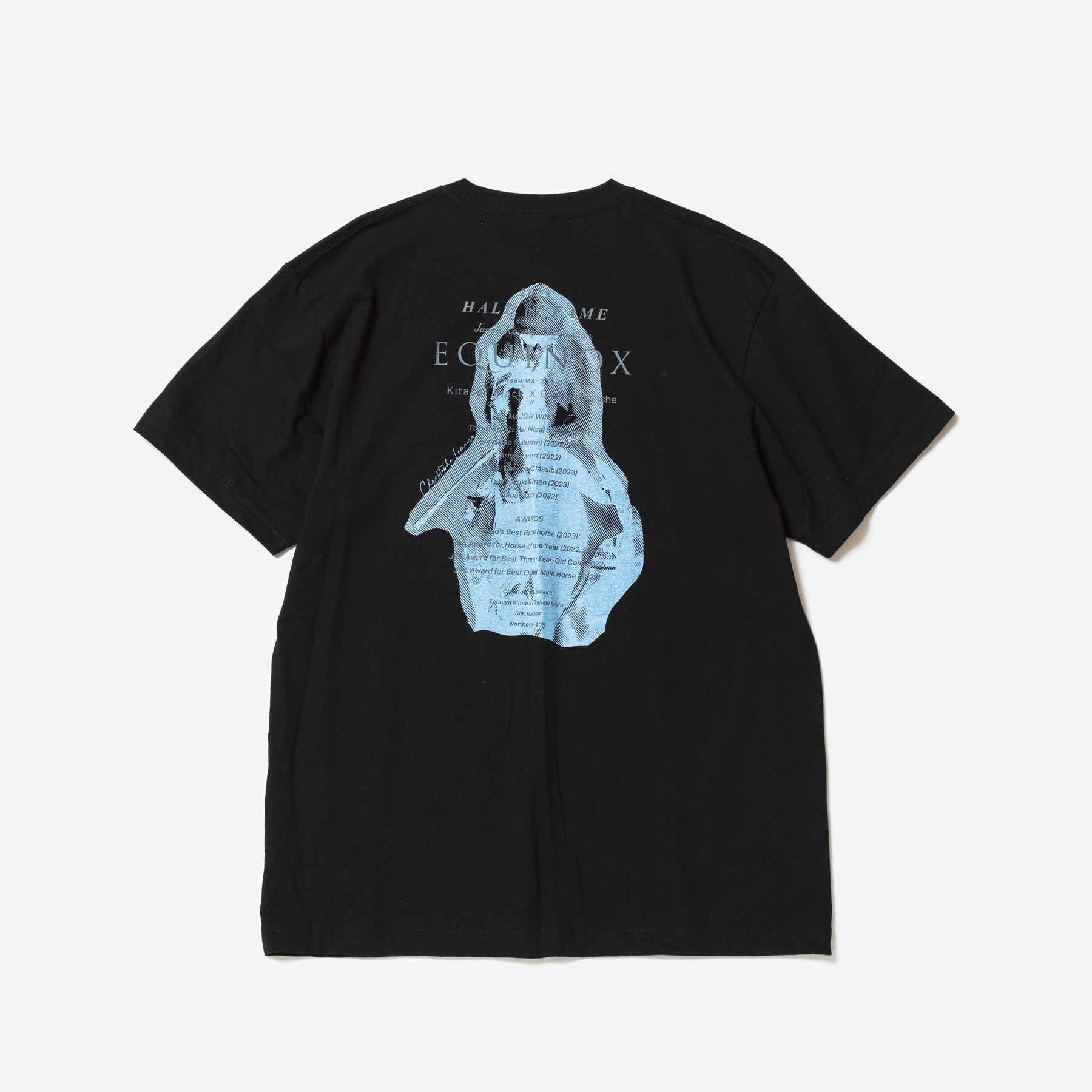 イクイノックス 顕彰馬選定記念 Tシャツ B ブラック Mサイズ