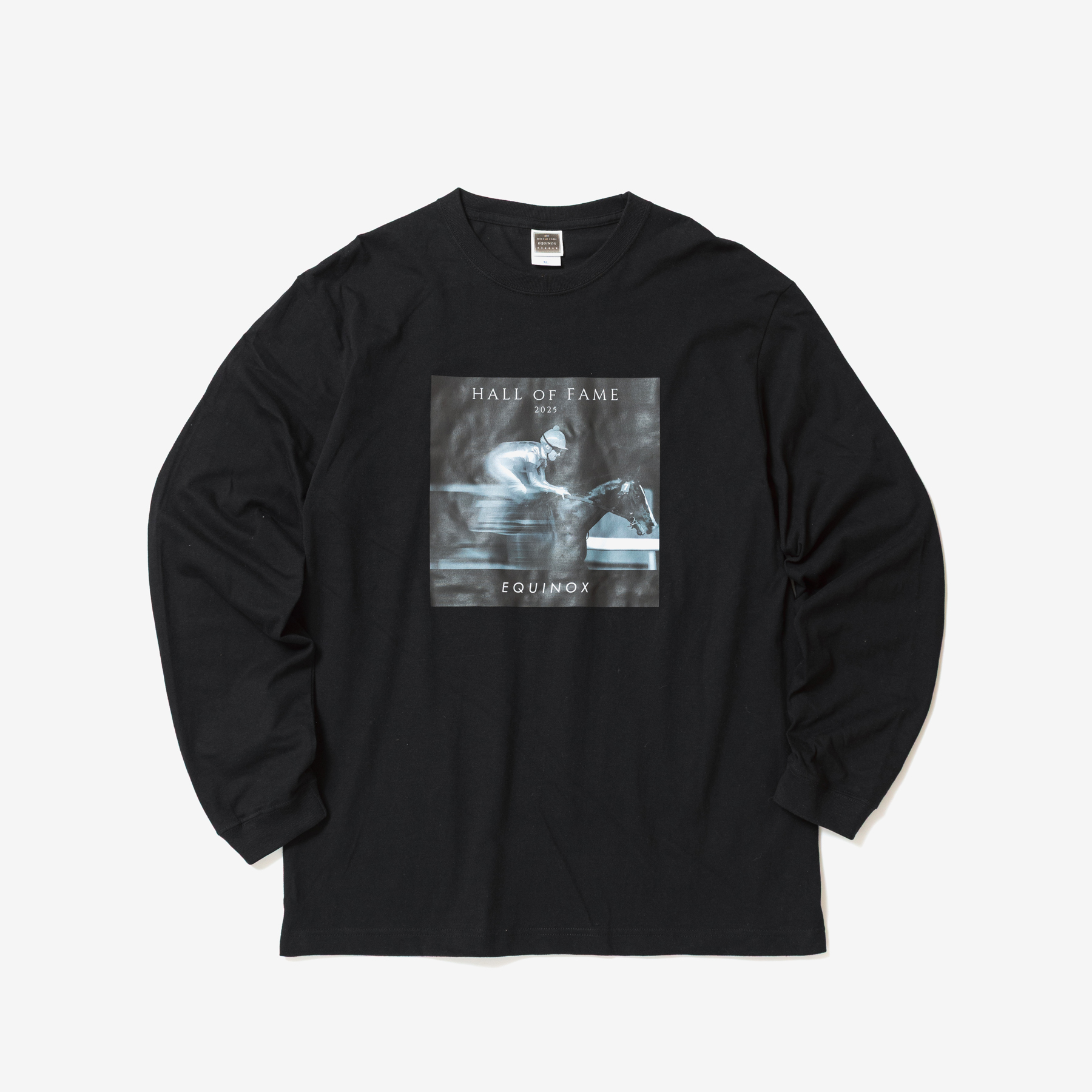 イクイノックス 顕彰馬選定記念 ロングスリーブTシャツ ブラック Mサイズ