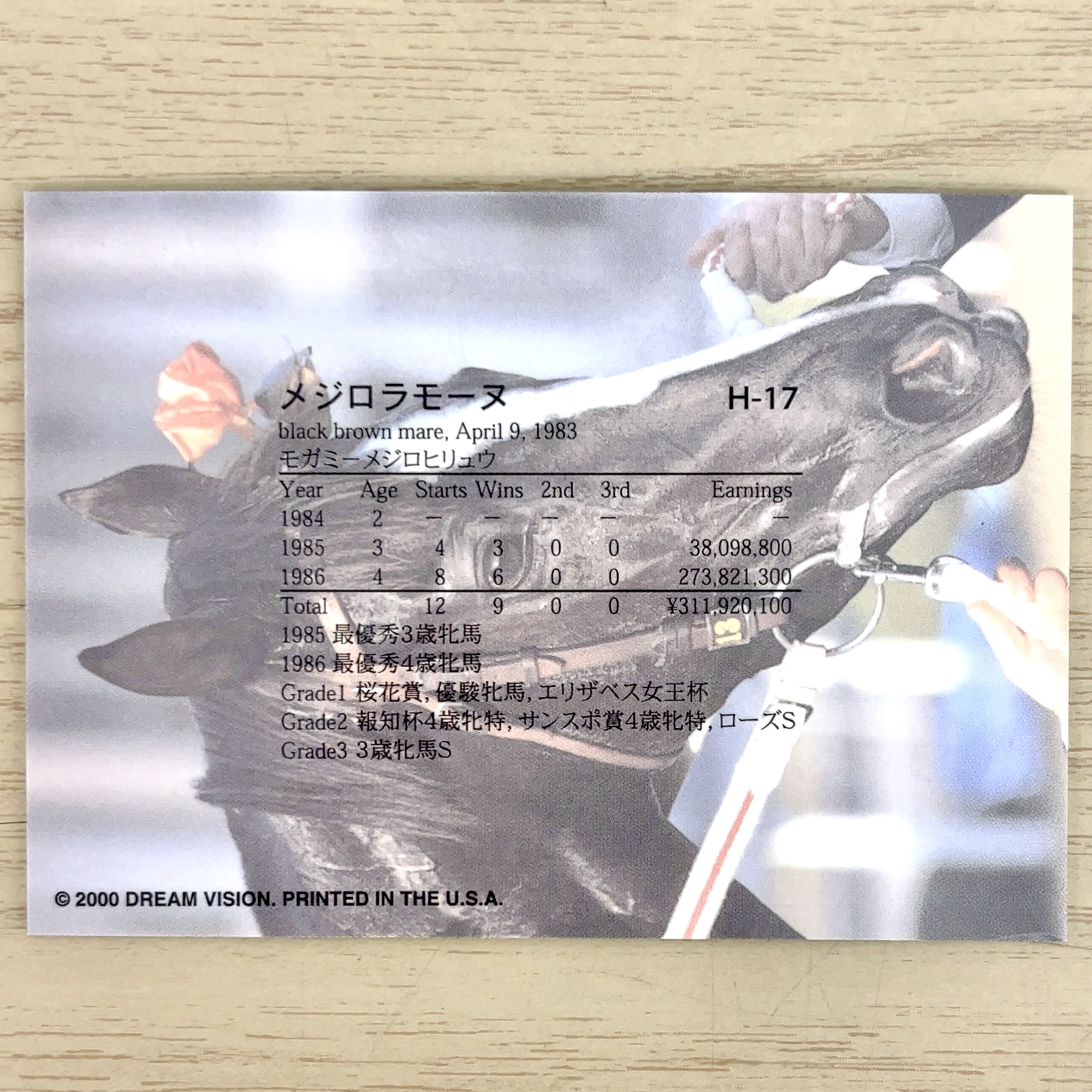 The Victory 2000 サンプルLegend H-17 メジロラモーヌ