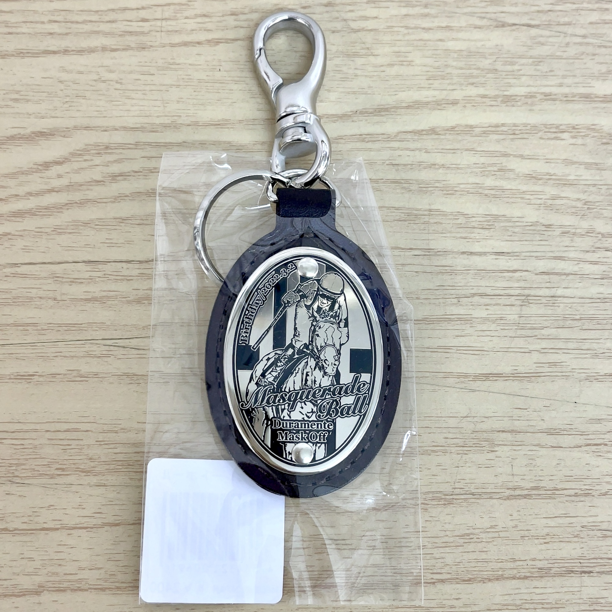皮革キーホルダー マスカレードボール