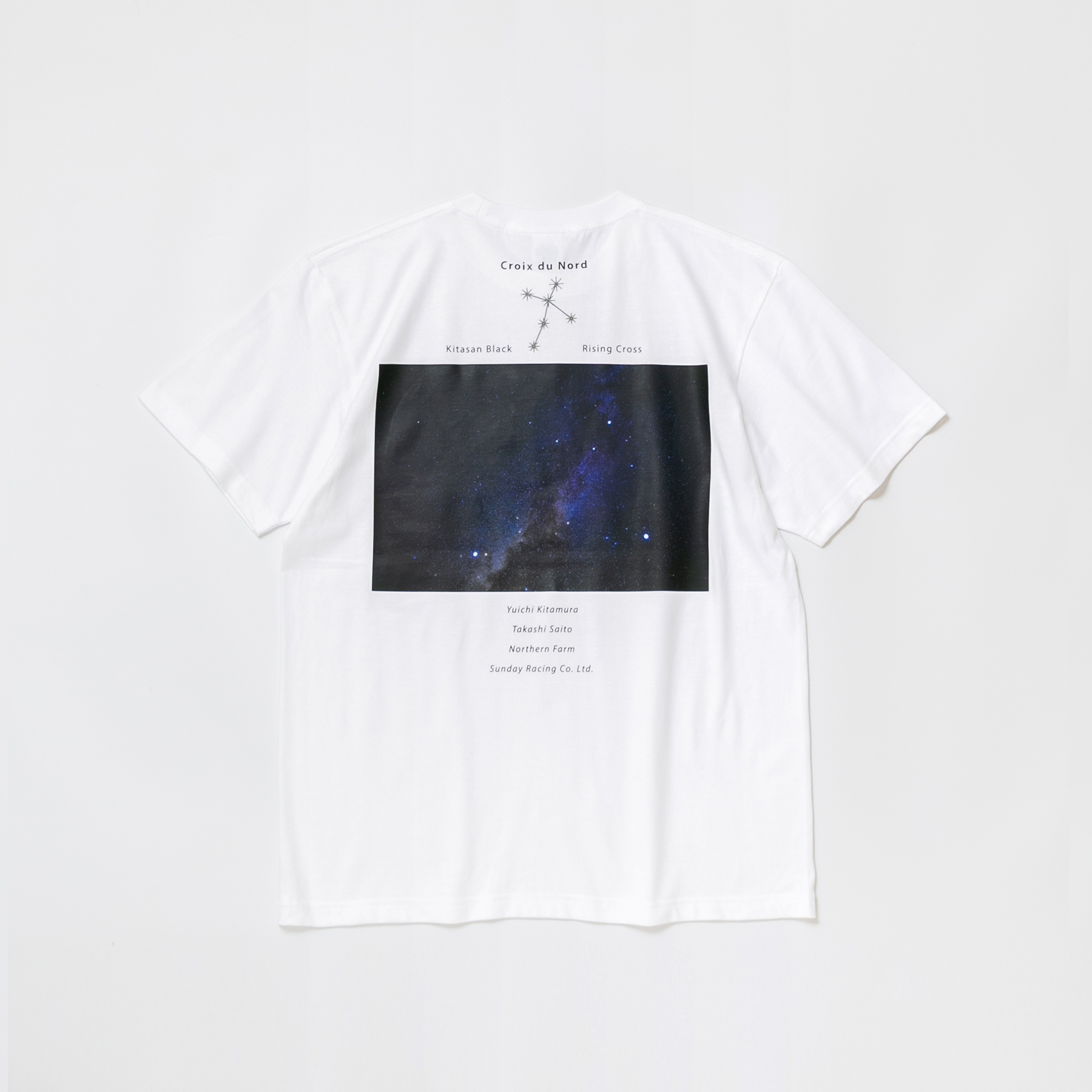 クロワデュノール TシャツB 白 Lサイズ