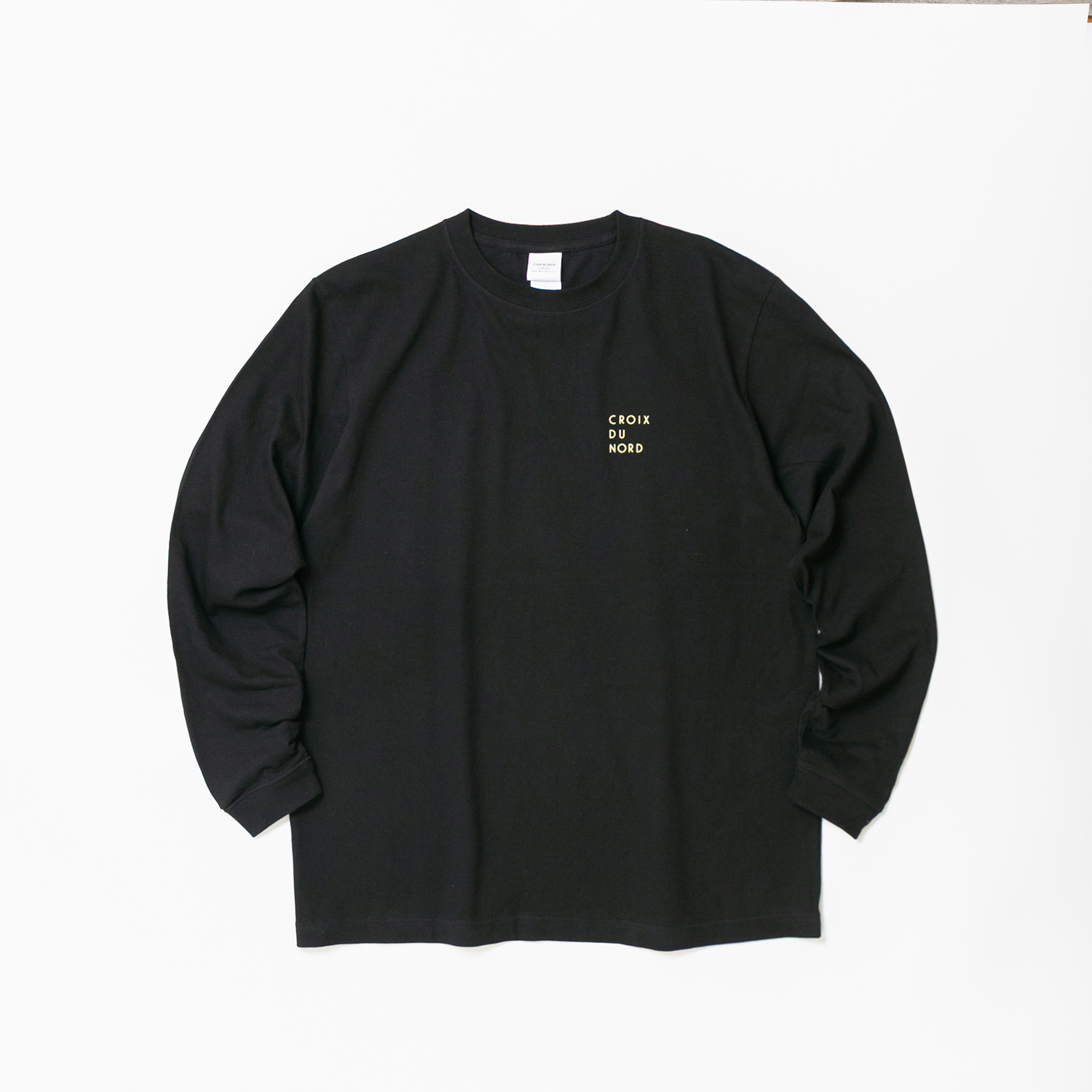 クロワデュノール  ロングスリーブTシャツ 黒 Mサイズ