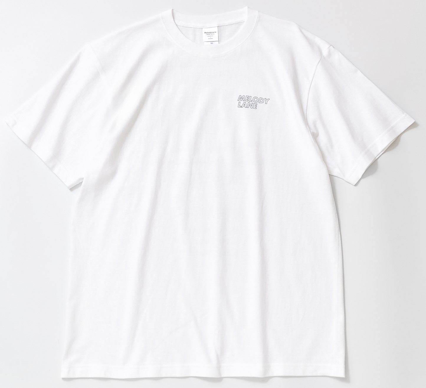 メロディーレーン TシャツC 白 Lサイズ