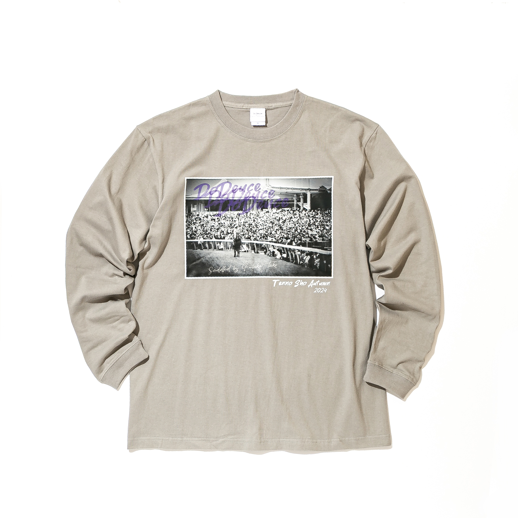 ドウデュース ロングスリーブTシャツ グレー Mサイズ