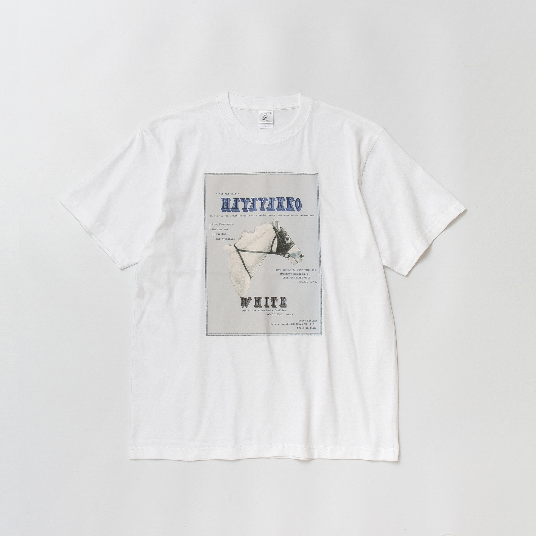 ハヤヤッコ TシャツA 白 Mサイズ