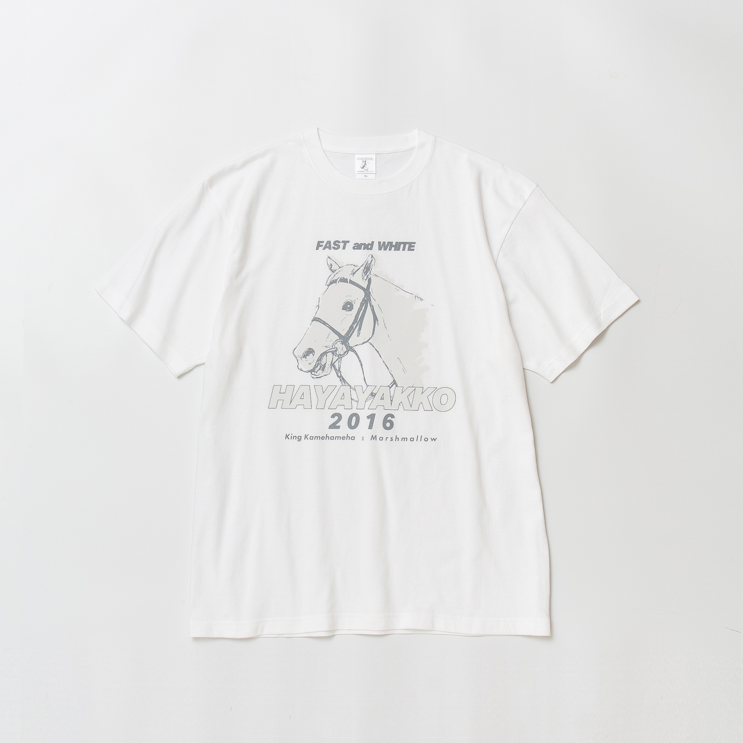ハヤヤッコ TシャツB 白 Lサイズ
