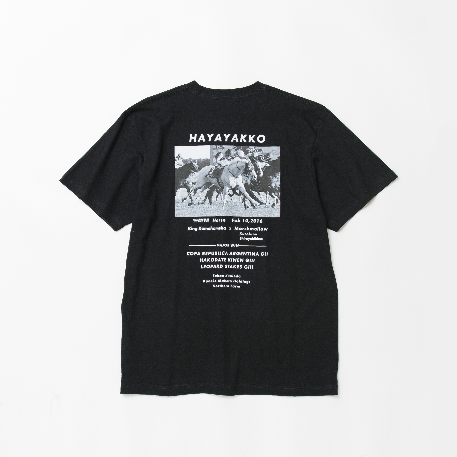 ハヤヤッコ TシャツC 黒 Mサイズ