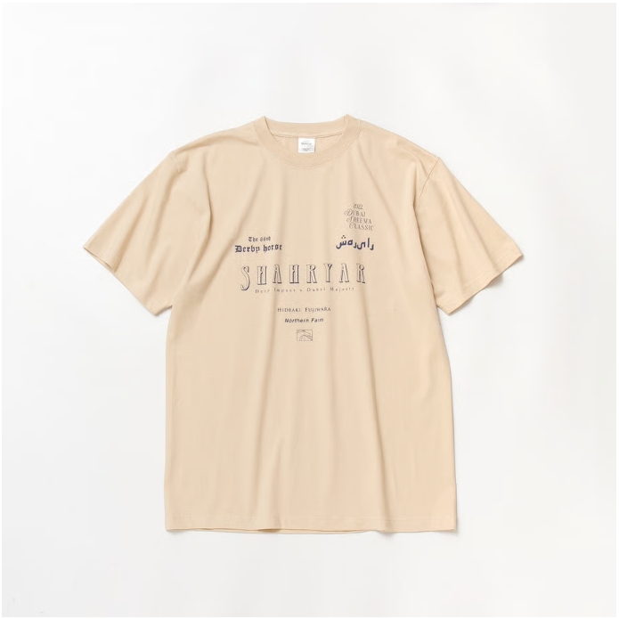 シャフリヤール TシャツB ベージュ Mサイズ