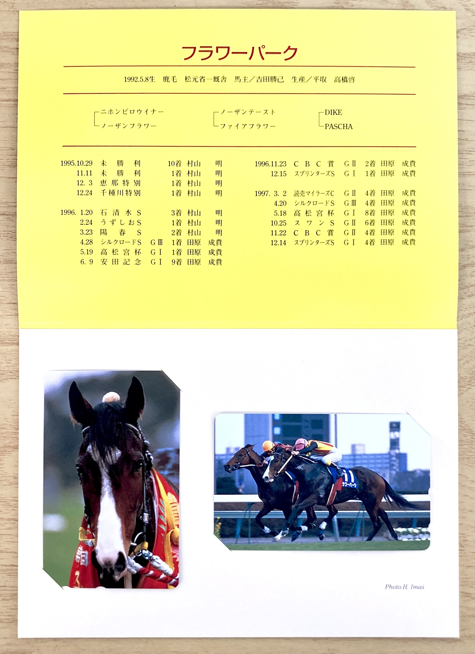 PRC Forever (引退記念) テレカセット フラワーパーク