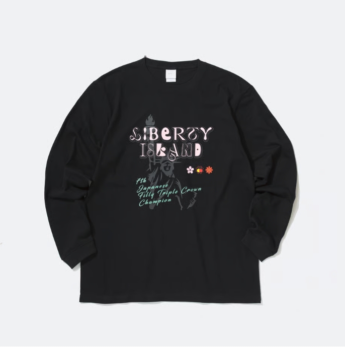 リバティアイランド グラフィカルロングスリーブTシャツ Mサイズ
